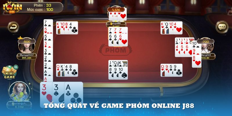 Tổng quát về game Phỏm online w88