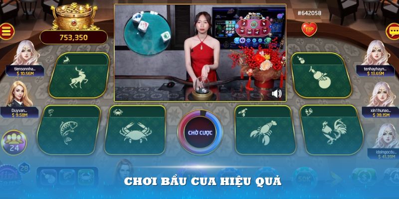 Chơi bầu cua hiệu quả sẽ nhanh chóng mang về thắng lợi cho bạn