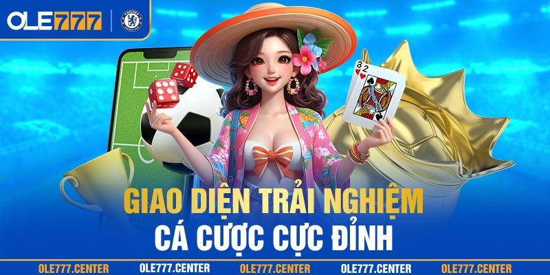 Trải nghiệm cảm giác cá cược bóng đá cực đỉnh tại app Ole777